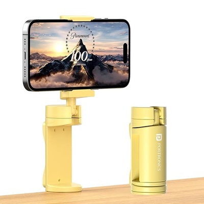 Portronics Mobot Clip 360° Deg Mobile Phone Holder with Adjustable Viewing,Smartphones(Green) Portronics Mobot Clip 360° Deg Mobile Phone Holder with Adjustable Viewing,Smartphones(Green)