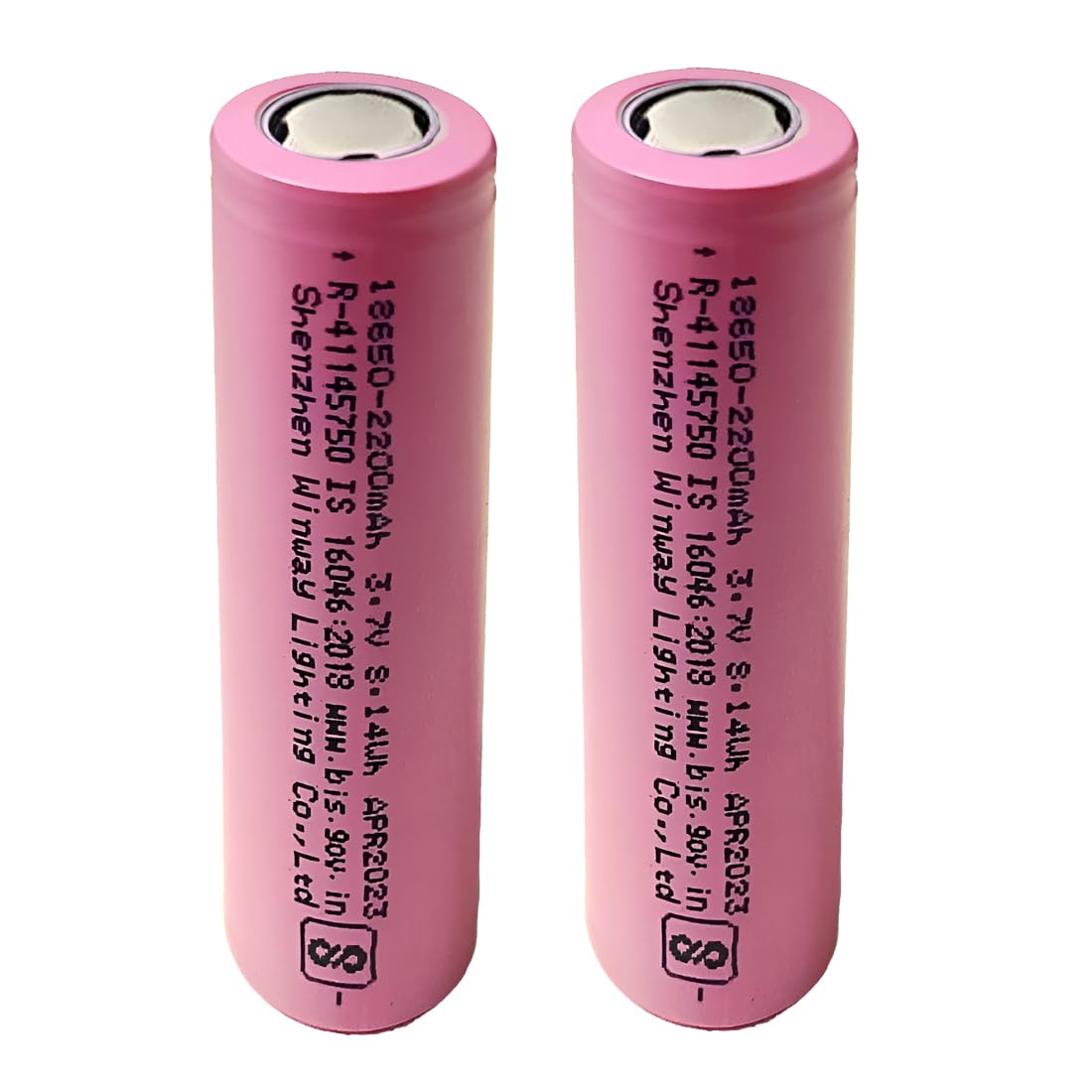 TNR18650-2200mah 3.7V 8.1wh High Backup winway