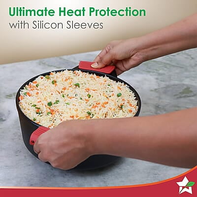 Wonderchef Forza 25 cm Cast-Iron Casserole with Lid Pre-Seasoned Cookware 4.7 L Wonderchef Forza 25 cm Cast-Iron Casserole with Lid Pre-Seasoned Cookware 4.7 L