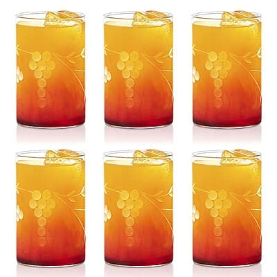 Borosil 295 ml Set of 6 pcs Berry Vision Transparent Drinking Glass | Borosilicate Glass Tumblers for Water, Cold Drinks, Juice| Flame Proof, Microwave & Dishwasher Safe | for Daily use & Gifting Borosil 295 ml Set of 6 pcs Berry Vision Transparent Drinking Glass | Borosilicate Glass Tumblers for Water, Cold Drinks, Juice| Flame Proof, Microwave & Dishwasher Safe | for Daily use & Gifting