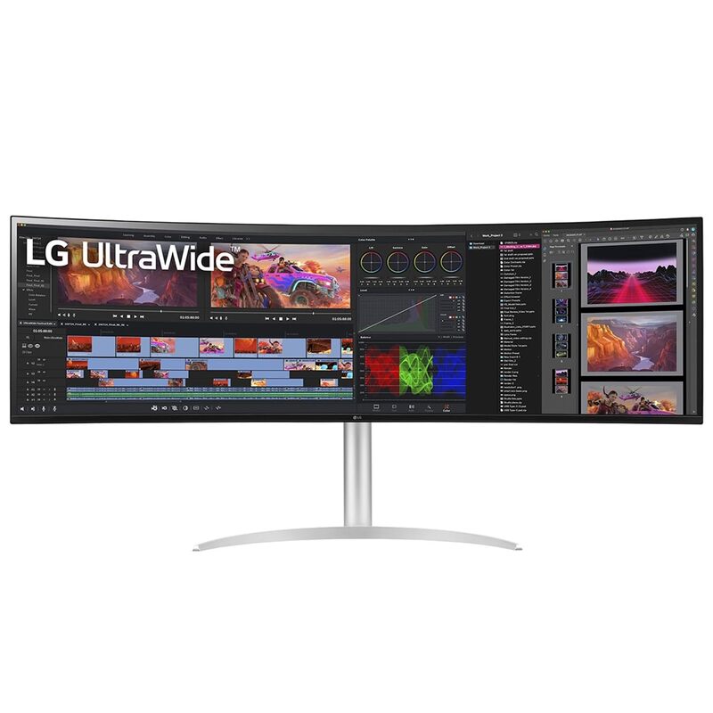 LG , 49" UltraWide Dual QHD Nano IPS Curved Monitor, 32:9, 144Hz,49WQ95C-W LG , 49" UltraWide Dual QHD Nano IPS Curved Monitor, 32:9, 144Hz,49WQ95C-W