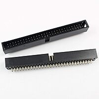 PCB Mounted Dual Row Straight Male Shrouded Box Header – Ideal for IDC Connector and PCB Applications PCB Mounted Dual Row Straight Male Shrouded Box Header – Ideal for IDC Connector and PCB Applications