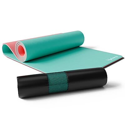 Lifelong Dual Color TPE Material Yoga Mat for Women & Men 6mm Anti-Slip Yoga Mat for Gym Workout Exercise Mat Lifelong Dual Color TPE Material Yoga Mat for Women & Men 6mm Anti-Slip Yoga Mat for Gym Workout Exercise Mat