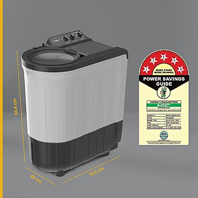 Whirlpool 6.5 Kg 5 Star Ace Supreme Semi-Automatic Top Loading Washing Machine Whirlpool 6.5 Kg 5 Star Ace Supreme Semi-Automatic Top Loading Washing Machine