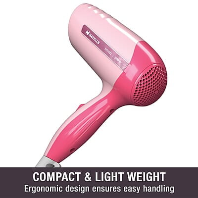 Havells 1200W Powerful Hair Dryer  Heat Settings (Hot/Warm) Heat Balance Technology