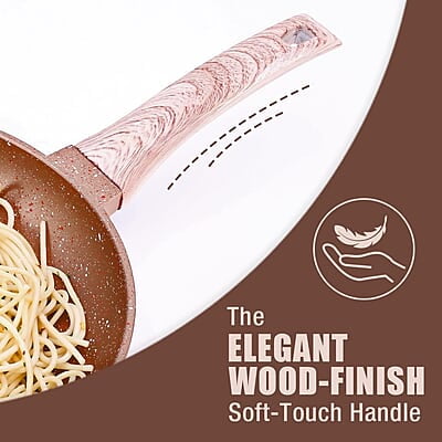 Wonderchef Duralife Die-cast 24 cm Fry Pan 5 Layer Healthy Duramax Non-Stick Coating 1.7 litres