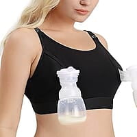 Hands-Free Pumping & Nursing Bra - Adjustable, Supportive, and Comfortable Maternity Wear for Breastfeeding Moms