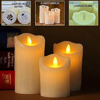 Flameless LED Tealight Candle for Diwali Flameless LED Tealight Candle for Diwali