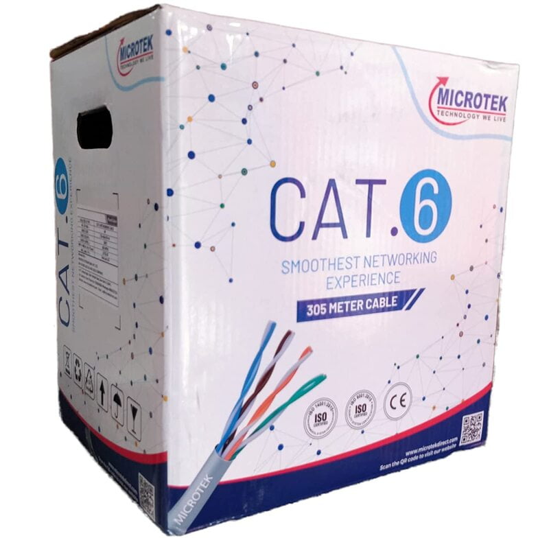 Microtek CAT6 Cable 305MTR Microtek CAT6 Cable 305MTR