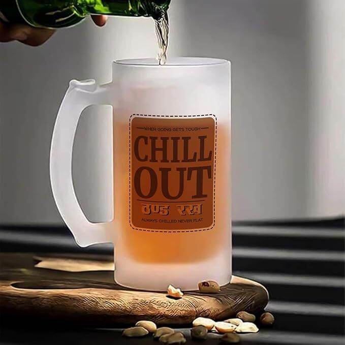 Sublimation Printed Froaster Beer Mug With Handle Beer is The Answer Funny Quotes Sublimation Printed Froaster Beer Mug With Handle Beer is The Answer Funny Quotes
