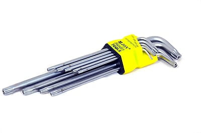 Jon Bhandari 9pcs Hex Key Torx Set