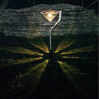 Kohinoor Model Rechargeable Solar Garden Light Solar Light Outdoor Rainproof Garden Light Street Light In-Ground Lights