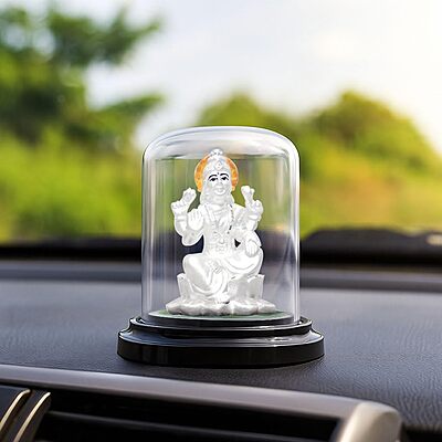 999 Pure Silver Lakshmi Idol/Silai