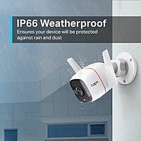 TP-LINK 3MP 1296p High Definition Outdoor CCTV Security Wi-Fi Smart Camera