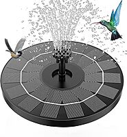 solar fountain Solar Water Fountain Sun Powered Outdoor Sprinkler Decorative