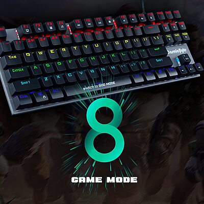 Cosmic Byte Pandora TKL Mechanical Keyboard CB-GK-26-Blue Cosmic Byte Pandora TKL Mechanical Keyboard CB-GK-26-Blue