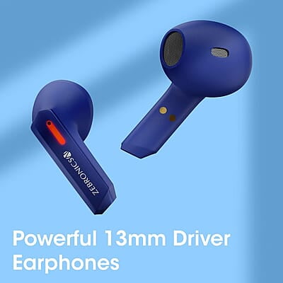 ZEBRONICS Sound Bomb X1 3-in-1 Wireless Bluetooth v5.0 In Ear Earbuds + Speaker Combo with 30 Hour Backup, Built-in LED Torch, Call Function, Voice Asst, Type C and Splash Proof Portable Design