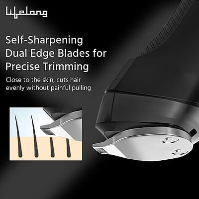 Lifelong Grooming Kit for Men, 13-in-1 Trimmer for Men All in One 90 Mins Runtime, Rechargeable