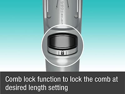 Havells Bt5100C Rechargeable Beard Trimmer with Hypoallergenic Blades; Zero Trim with 0.5 Mm Precision;Upto 17Mm Length Setting