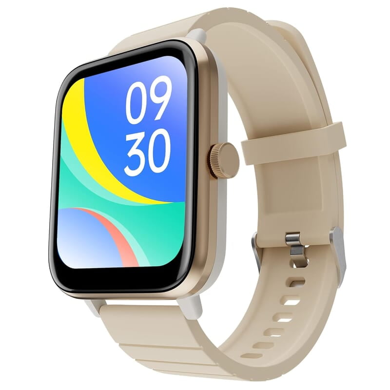 Zebronics DRIP Smart Watch with Bluetooth Calling, 4.3cm (1.69"), 10 built-in & 100+ Watch Faces, 100+ Sport Modes, 4 built-in Games, Voice Assistant, 8 Menu UI, Fitness Health & Sleep Tracker