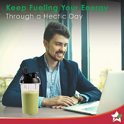 Wonderchef Nutri-blend Activ Mixer Grinder Blender, Smoothie Maker, 500W 22000 RPM 100% Full Copper Motor, 2 Unbreakable Jars Red