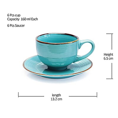 Treo by Milton ECLAT Cup N Saucer Set of 12