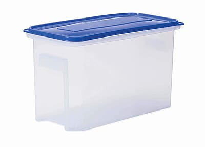 Varmora Plastic Container - 12 Liter, Pack of 4, Clear