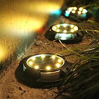 Buried New Ground Light Solar Led Solar Landscape Light, Waterproof Wall Lamp