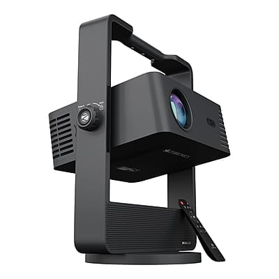 ZEBRONICS PIXAPLAY 29, Smart Projector, 6500 Lumens, Dolby Audio, 4K Support, 200 Inch Screen Size, Supports Bluetooth, HDMI, USB, WiFi, 1080p Native, Auto Focus, Keystone, APP Support, Miracast