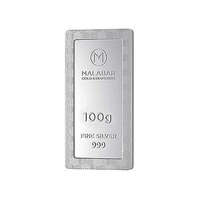 Malabar Gold & Diamonds 999 Purity Silver Bar