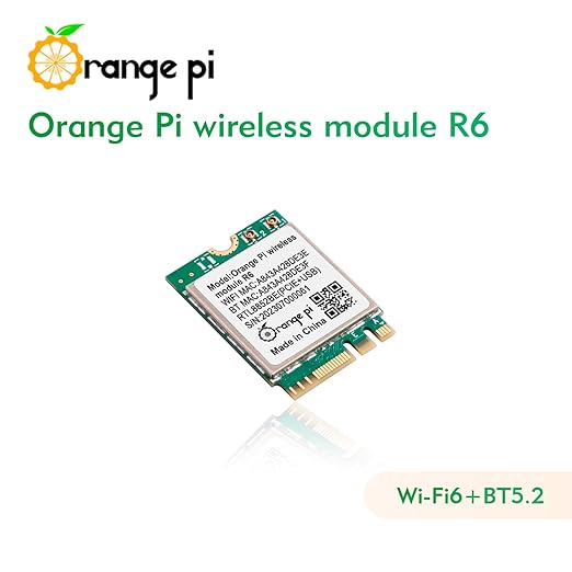 Orange Pi wireless module R6 Wi-Fi6+BT5.2 Orange Pi wireless module R6 Wi-Fi6+BT5.2