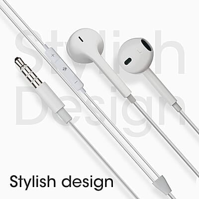 Zebronics Zeb-Buds 30 3.5Mm Stereo Wired In Ear Earphones With Mic For Calling, Volume Control, Multifunction Button, 14Mm Drivers, Stylish Eartip,1.2 Meter Durable Cable And Lightweight Design Zebronics Zeb-Buds 30 3.5Mm Stereo Wired In Ear Earphones With Mic For Calling, Volume Control, Multifunction Button, 14Mm Drivers, Stylish Eartip,1.2 Meter Durable Cable And Lightweight Design