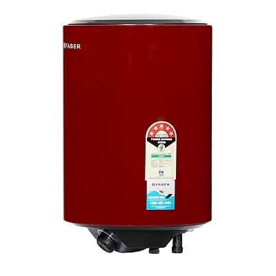 Faber Jazz 15L Vertical Storage Water Heater Titanium Glassline Coated Tank 2000W
