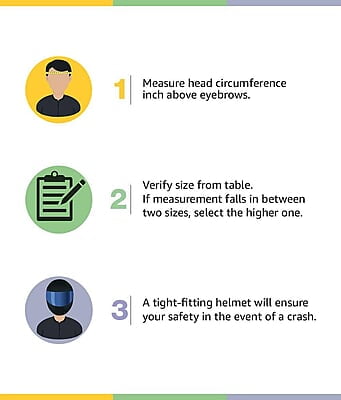 Vega Cruiser ISI Certified Matt Finish Lightweight & Compact with Peak Open Face Helmet for Men and Women with Clear Visor