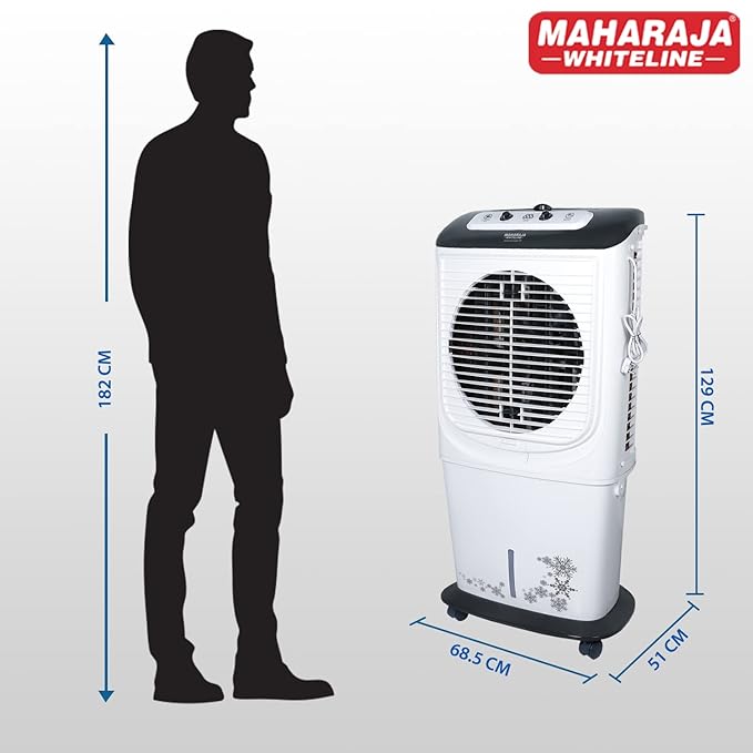 Maharaja White line Prowave Super 65 Desert Air Cooler, 65 Liter