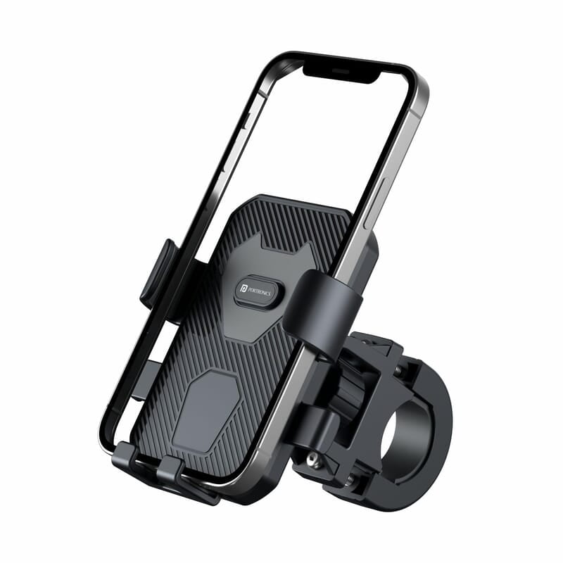Portronics Mobike 4 Bike Phone Mount with 360° Rotational, Strong Hold for Bicycle, Motorcycle Compatible with 4.7 to 6.8 inch