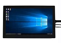 13.3inch Capacitive Touch Screen LCD with Case, 1920×1080, HDMI, IPS, Various Systems Support