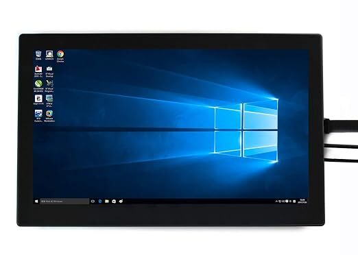 13.3inch Capacitive Touch Screen LCD with Case, 1920×1080, HDMI, IPS, Various Systems Support