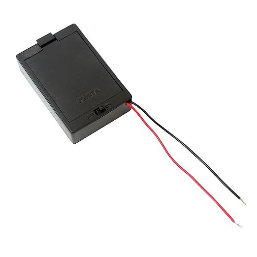 AA BATTERY CELL HOLDER WITH ON/OFF