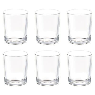 Treo by Milton Embassy Cool Glass Tumbler, Set of 6, 155 ml Each, Transparent |Serve Juices | Cold Drinks | Water | Cocktails | Mixed Drinks