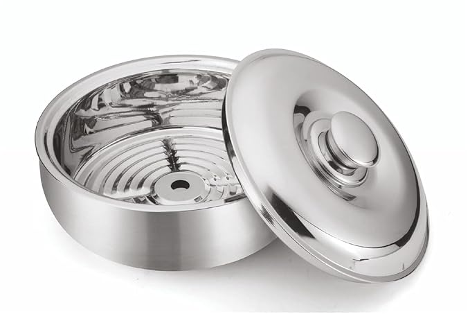 Signora ware  Roti Server  Casserole With Steel Lid & Glass Lid 2100 ML