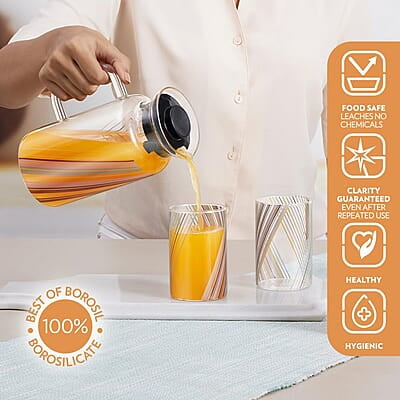 BOROSIL MICROWAVABLE KLIP - N - STORE SQUARE-320ML