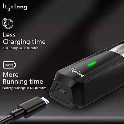 Lifelong Grooming Kit for Men, 13-in-1 Trimmer for Men All in One 90 Mins Runtime, Rechargeable