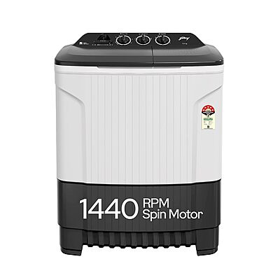 Godrej 7 Kg 5 Star, Active Soak Technology Semi-Automatic Top Load Washing Machine