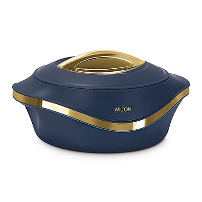 MILTON Pearl 1500 Inner Stainless Steel Casserole, 1.27 litres, Blue