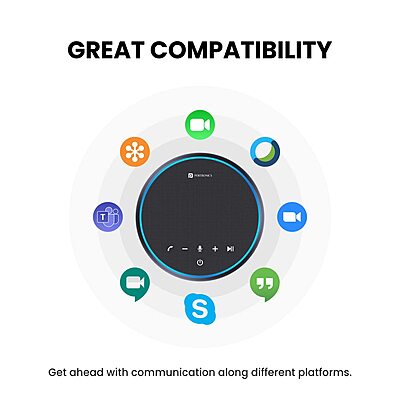 PORTRONICS TALK ONE CONTERENCE SPEAKER
