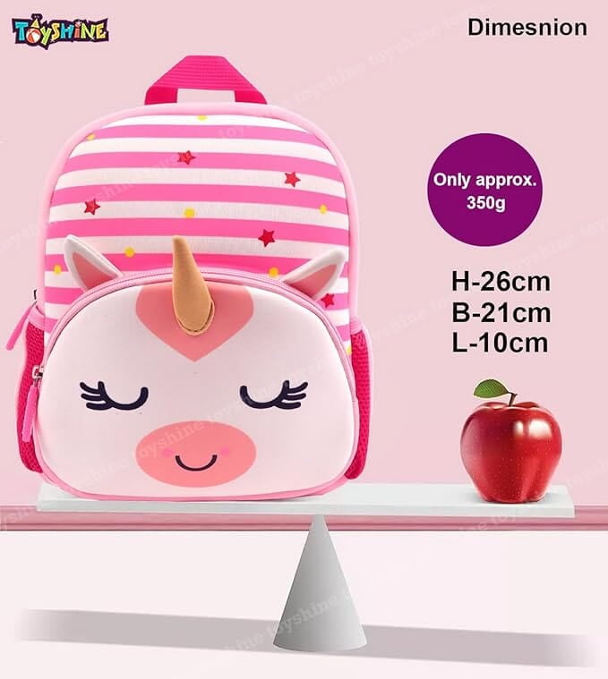 12" Cute Face Backpack for Kids Girls Boys Toddler Backpack Preschool Nursery Travel Bag,Mini Size