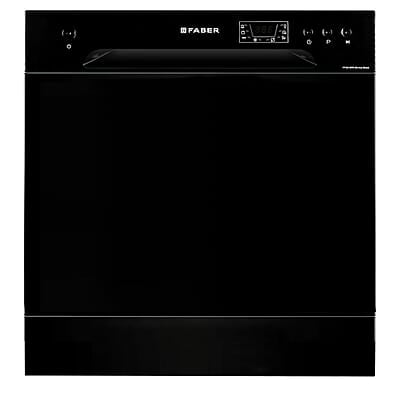 Faber table top 8 Place Setting Dishwasher (FFSD 6PR 8S Ace Black)