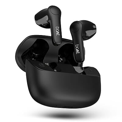 boAt Airdopes Atom 81 Pro Truly Wireless in Ear Ear Buds W/100Hrs of Playtime, 4 Mics with Enx, Beast Mode with 50Ms Low Latency, 13Mm Drivers, Iwp Tech, ASAP Charge