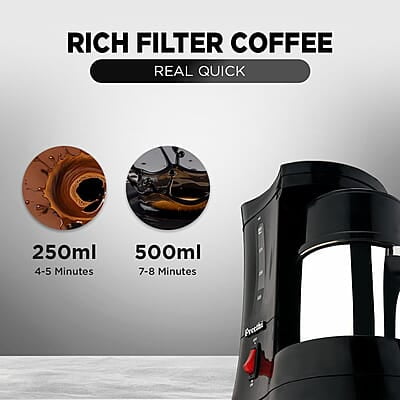 Preethi Cafe Zest CM210 Drip Coffee Maker